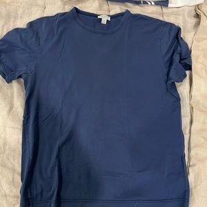 Blue Sunspel T Shirt Size Medium (fits like Small)